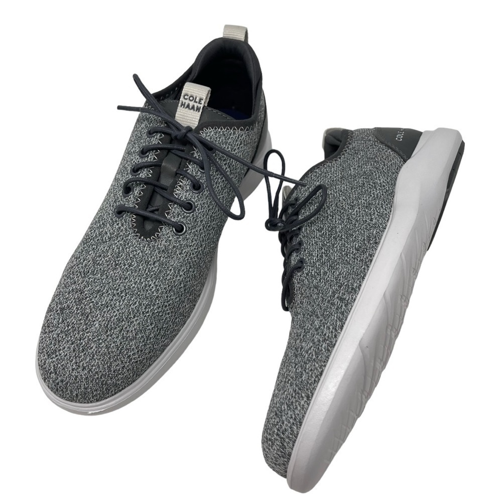 Cole Haan Men's GrandPlus Essex Distance Knit Oxford Shoes Size 8 Grey New